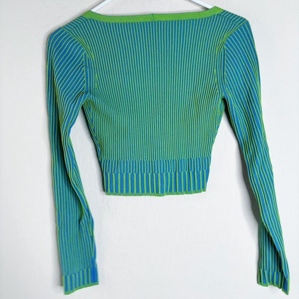 Solid Striped Rib Lime Set - image 4